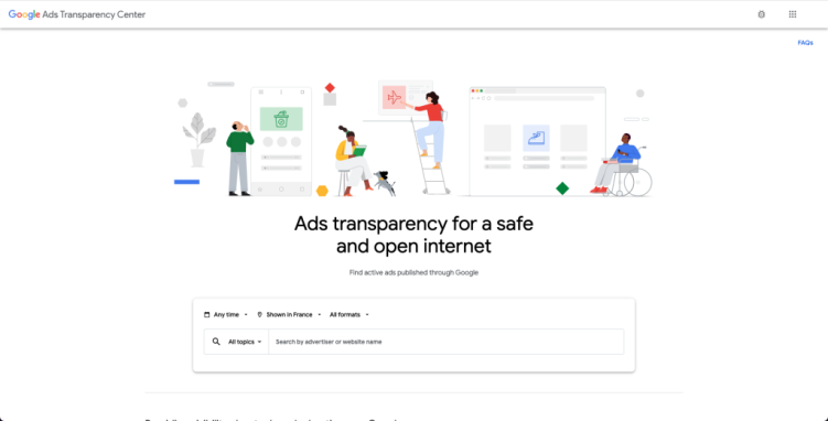 The Google Ads Transparency Center